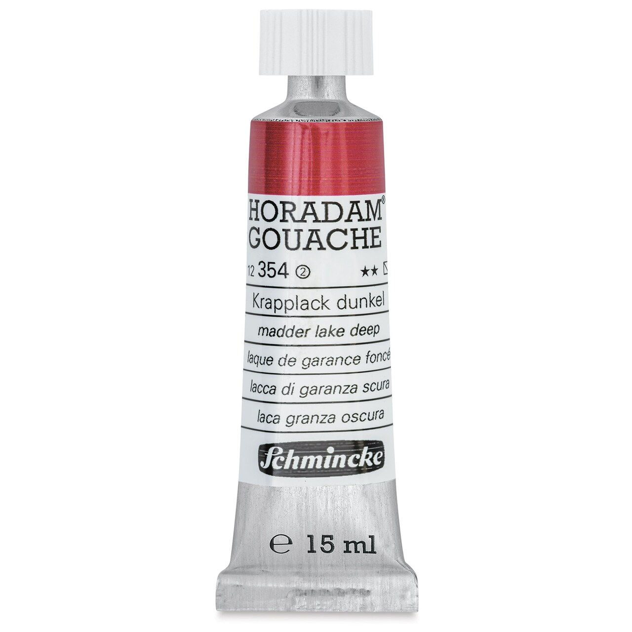 Schmincke Horadam Artist Gouache - Madder Lake Deep, 15 ml tube